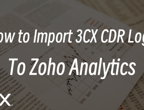 How to Import 3CX CDR logs to Zoho Analytics
