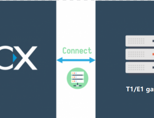 Voptech T1 gateway connects with 3CX server