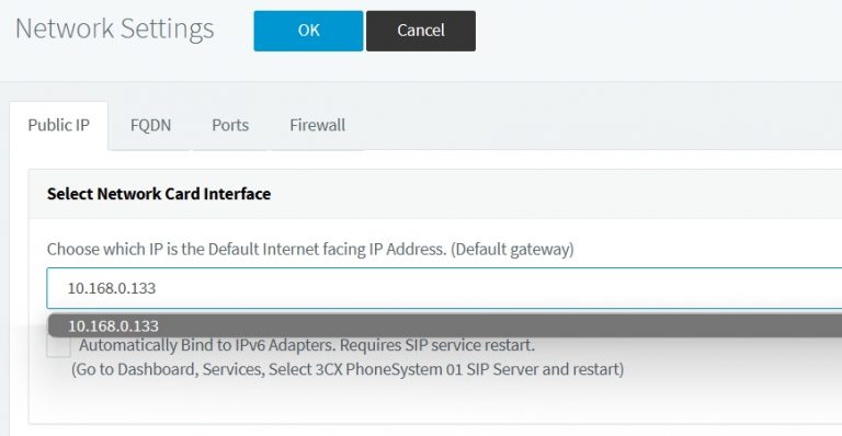 How to change 3CX PBX LAN IP | VoIP Expert