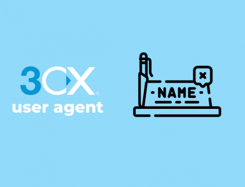 How to change the User Agent name of a 3CX SIP Trunk